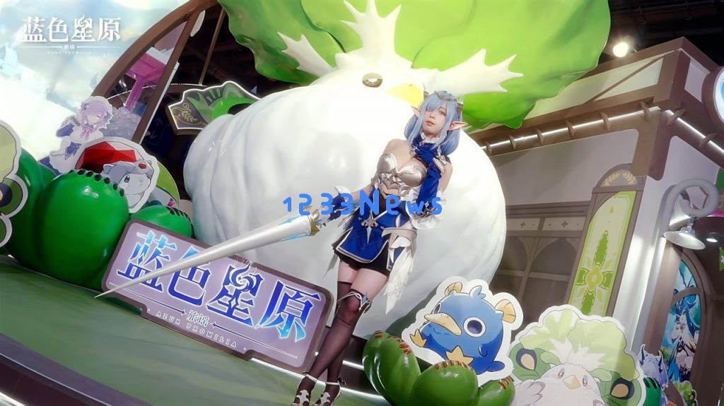 BW2024火爆开展！新游《蓝色星原：旅谣》引无数国外玩家“云围观”：沉浸体验，等你来探索！