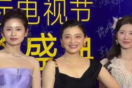 新时代国际电视节红毯盛况：梅婷颖儿惊艳亮相，57岁王劲松时尚造型颠覆年龄认知