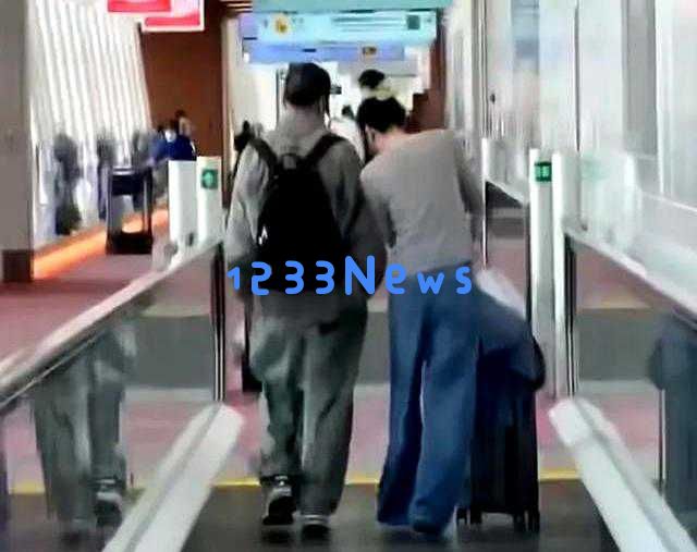 王菲与谢霆锋同赴日本，机场冷淡步伐引发网友热议与猜测