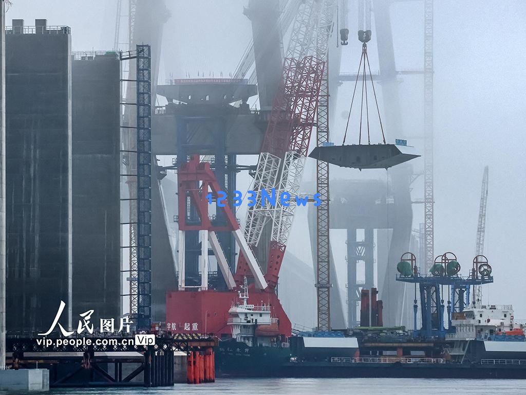 浙江宁波市域铁路象山港跨海大桥全面启动架梁工程，建设进展引关注