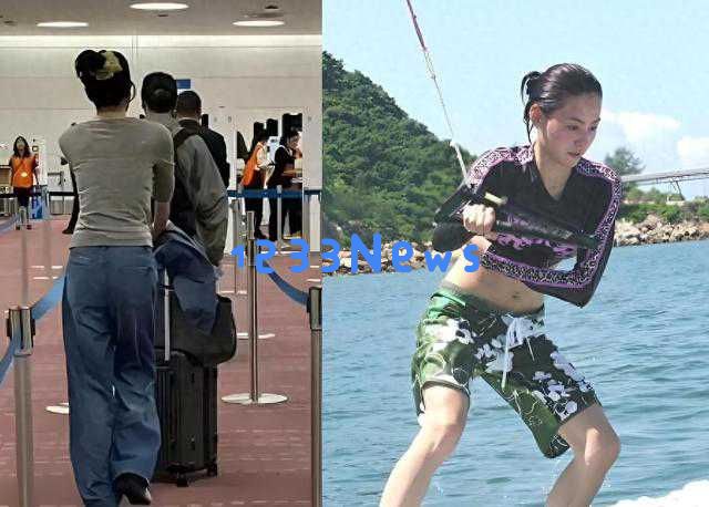 “锋菲”在日本度假被拍，王菲身材发福明显与张柏芝形成鲜明对比！