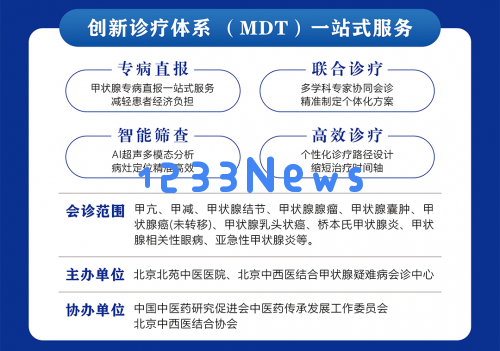 北京北苑中医院开展“甲状腺周”主题活动三甲专家(MDT)联合多学科诊疗新模式启动