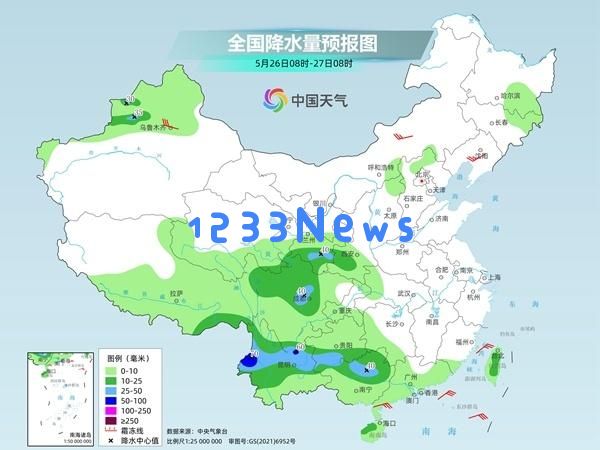 北方气温持续上升，南方将迎来新一波降雨天气从后天开始