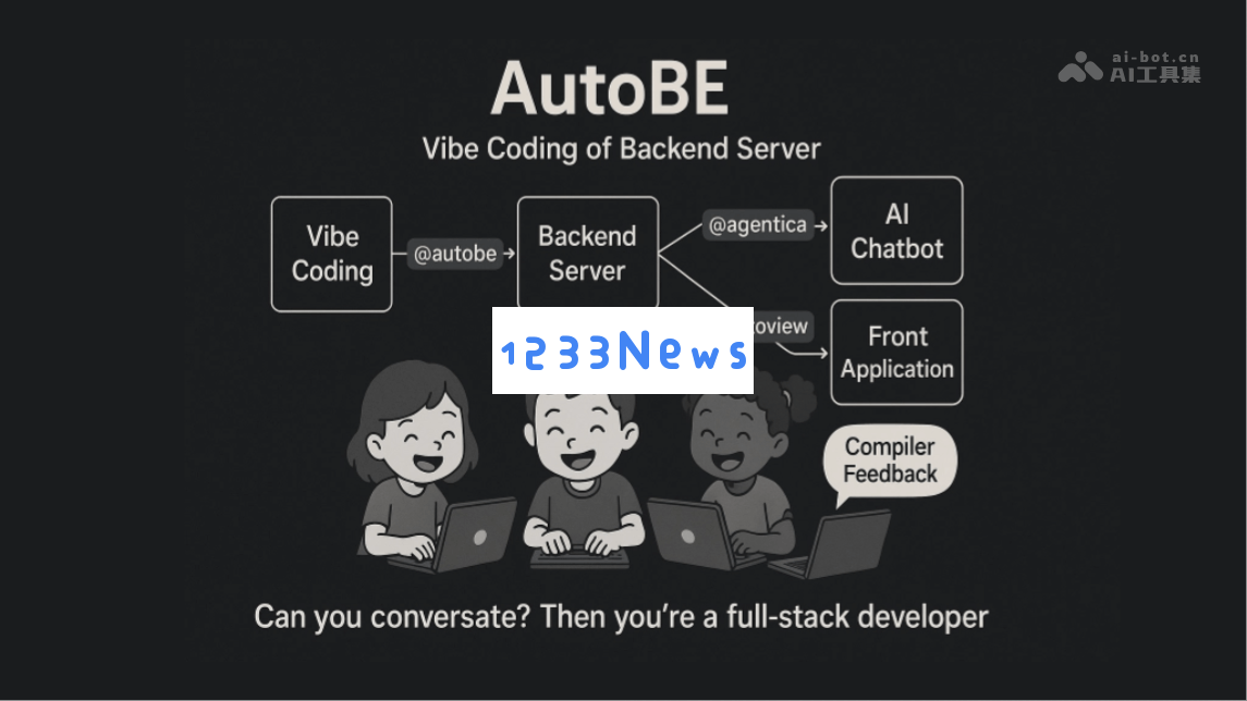 AutoBE – 一款基于人工智能技术的后端服务器代码自动生成工具