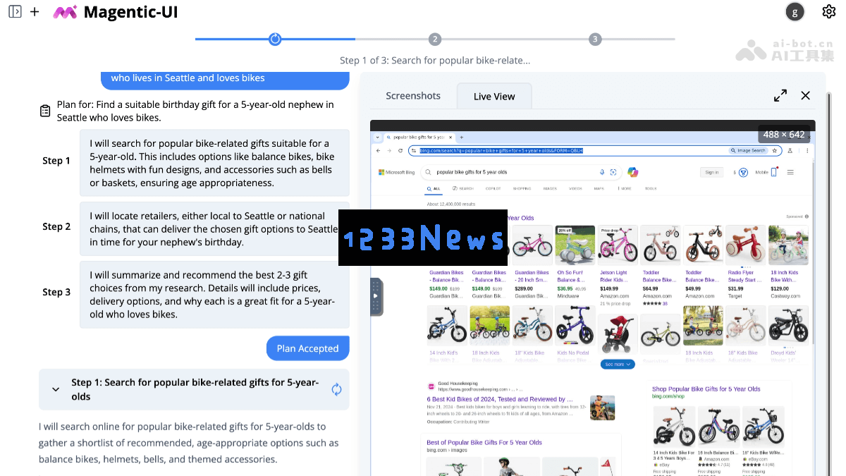 Magentic-UI – 微软开源的前沿研究原型探索人机协作人工智能助手