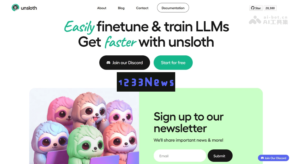 unsloth - 一款基于开源技术的大语言模型微调工具，助力快速模型优化与自定义