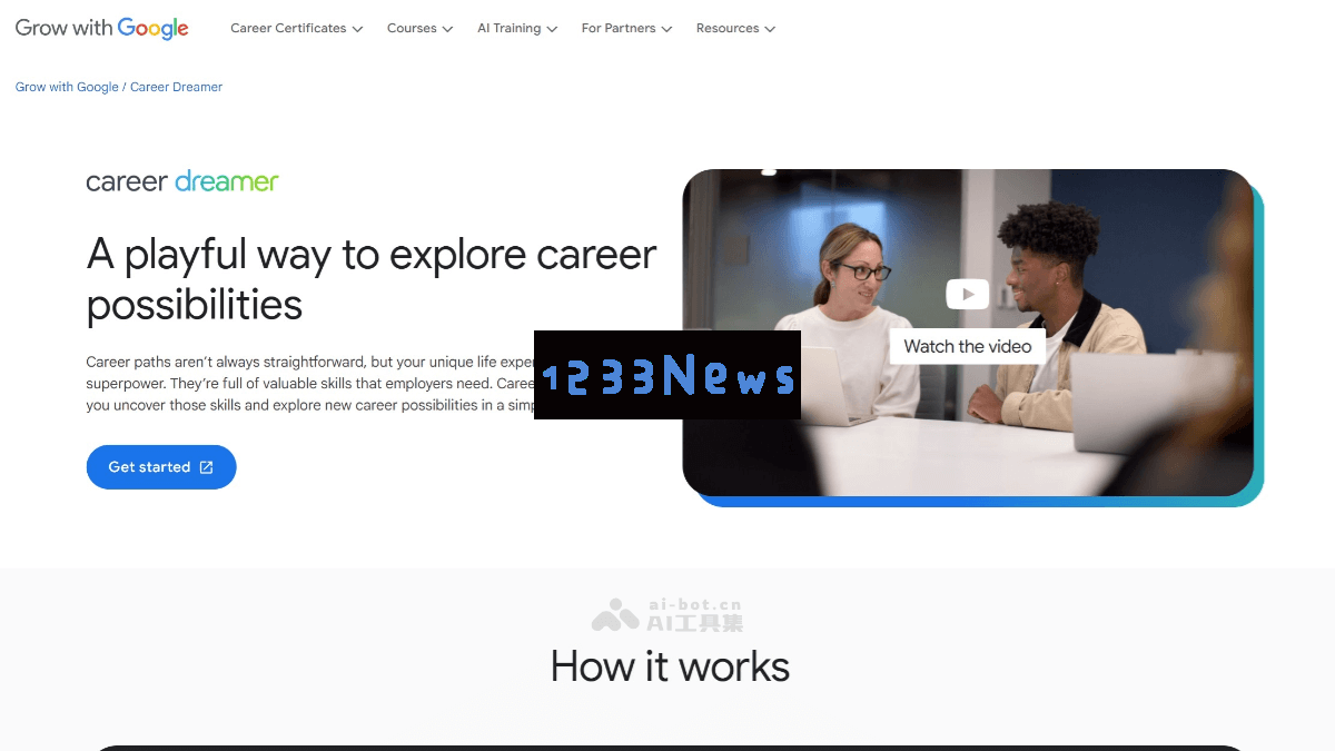 Career Aspirations – 谷歌全新推出的人工智能求职助手工具