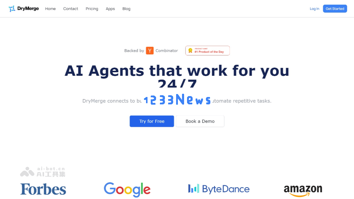 DryMerge - 基于人工智能的自然语言生成任务自动化代理工具