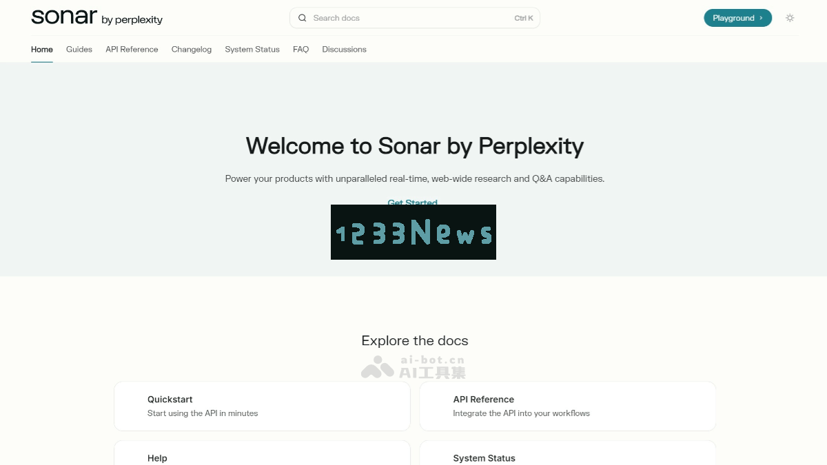 Sonar – Perplexity 最新发布的实时搜索 API 助力信息检索革命