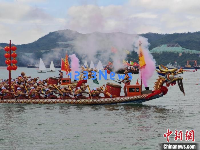 首届海峡两岸民俗文体汇乙巳端午海上龙舟汇演在汕尾举行：文化精粹与现代融合的奇妙碰撞