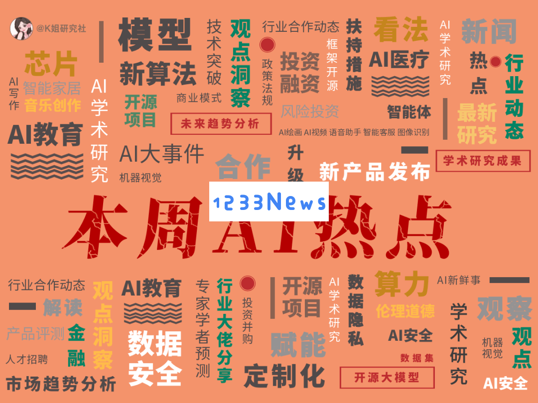 AI周刊丨本周值得关注的AI行业新闻与动态回顾（5.26-6.1）