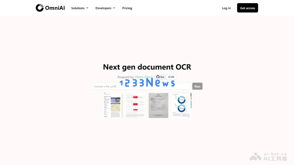 Zerox – 一个开源的OCR工具，支持零样本识别多种文件格式的能力更加强大
