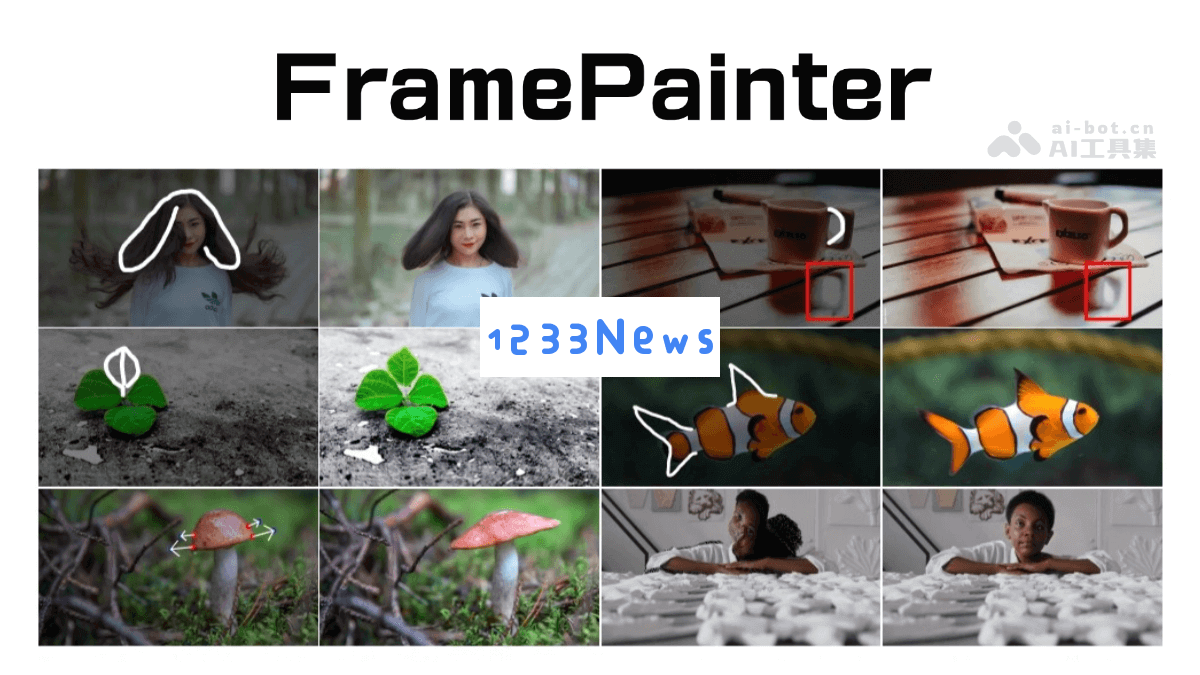 FramePainter – 由哈工大与华为诺亚携手推出的创新互动图像编辑人工智能工具