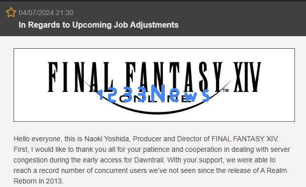 SE发捷报：FF14在线人数创近十年新高，传腾讯正开发FF14手游？：这可能将引领全新游戏潮流！