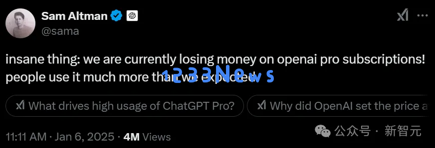 奥特曼崩溃认错：ChatGPT被用户薅秃，OpenAI亏大了！专访痛忆宫斗事件