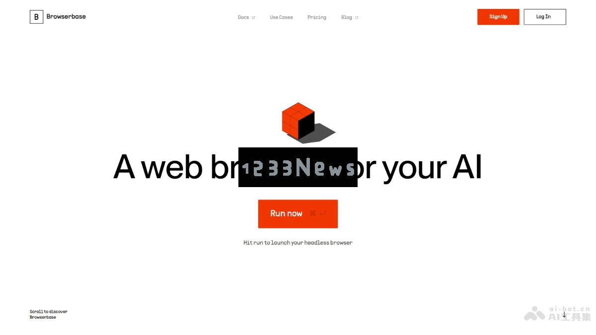 Browserbase - 一种智能网页浏览器框架，实现自动化网页任务和高效数据提取