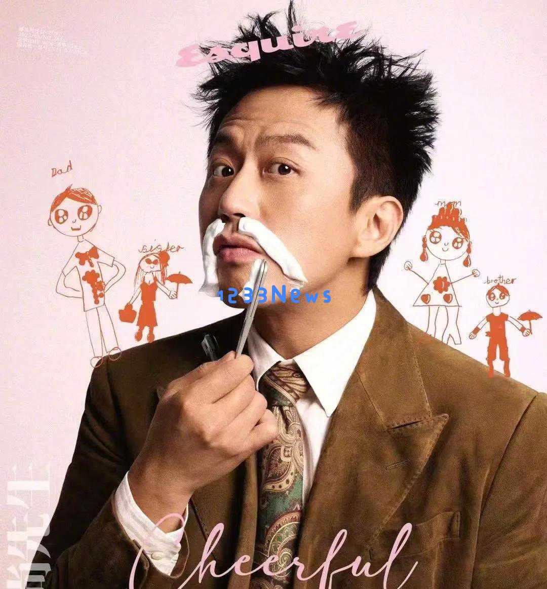 小花为邓超拍摄杂志特别企划，插画全由她亲自创作，孙俪对此感到非常自豪