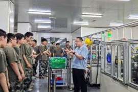 淄博工贸学校机电专业学生深入山博集团体验沉浸式学习活动