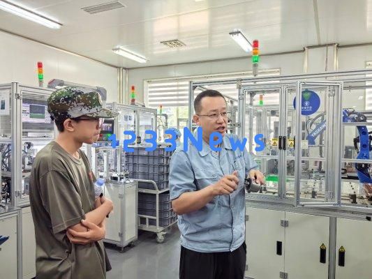 淄博工贸学校机电专业学生深入山博集团体验沉浸式学习活动