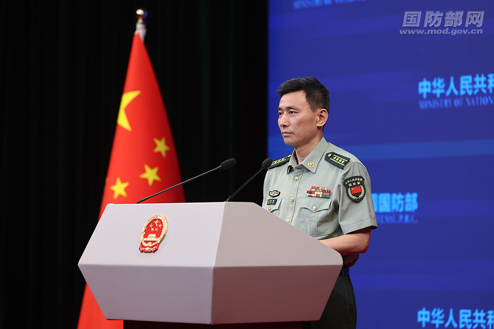 国防部呼吁美国停止在台湾问题上挑拨和制造紧张局势