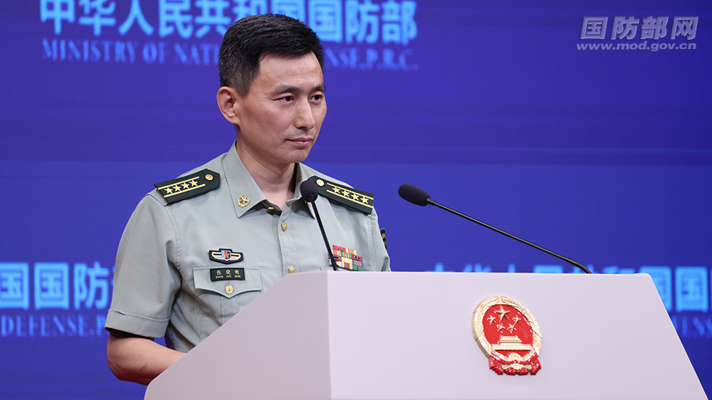 国防部：希望美方不要总是凭空想象一个“强敌”来制造紧张局势