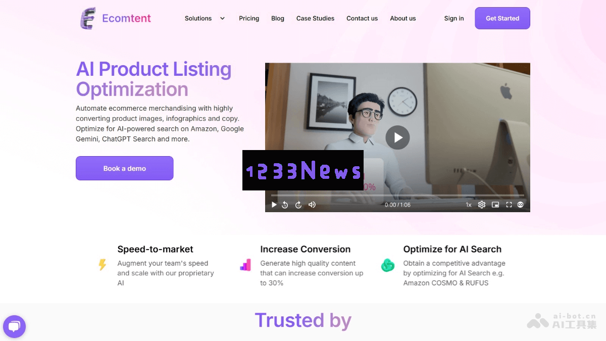 Ecomcontent - 基于人工智能的电子商务内容创作与优化解决方案平台