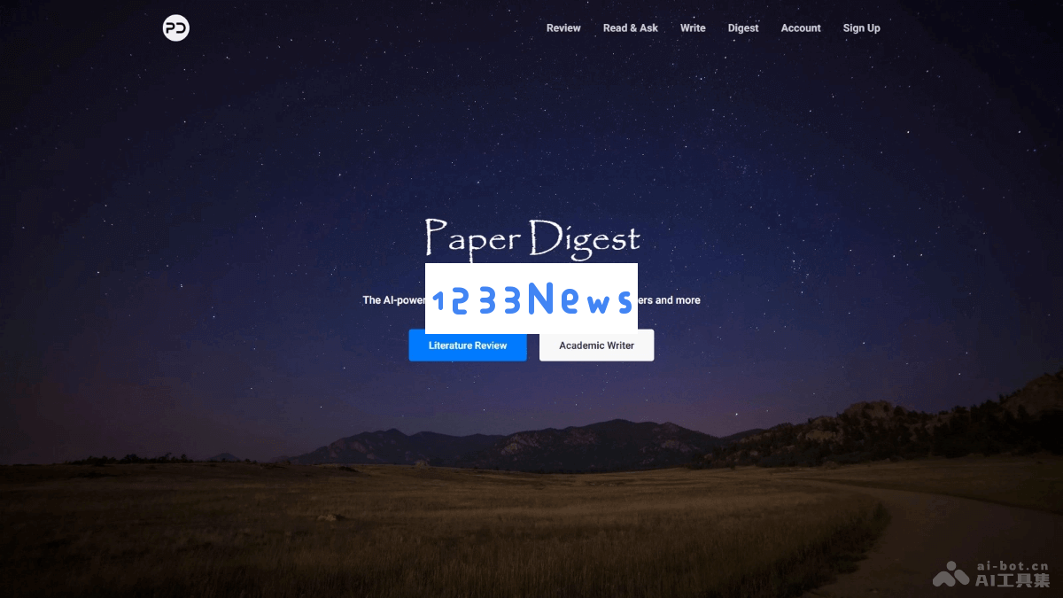 基于关键字自动检索与提炼文献重点的AI文献综述工具——Paper Digest的功能与应用研究