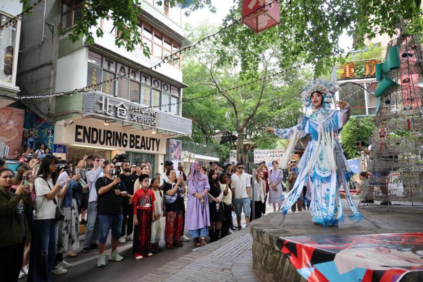 文化中国行｜中外青少年共探川剧魅力，北仓的文化交流新篇章