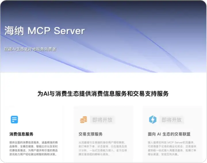不是简单的电商 AI，而是全面升级的 AI 电商平台：导购网站张大妈推出全新MCP Server “海纳”系统
