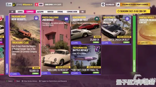 《极限竞速：地平线5》单人游戏攻略-实时更新-每日优化-PlayStation 5-AI剧情自动生成系统