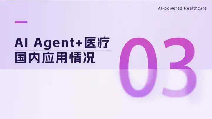 2025 AI Agent+医疗行业研究报告 