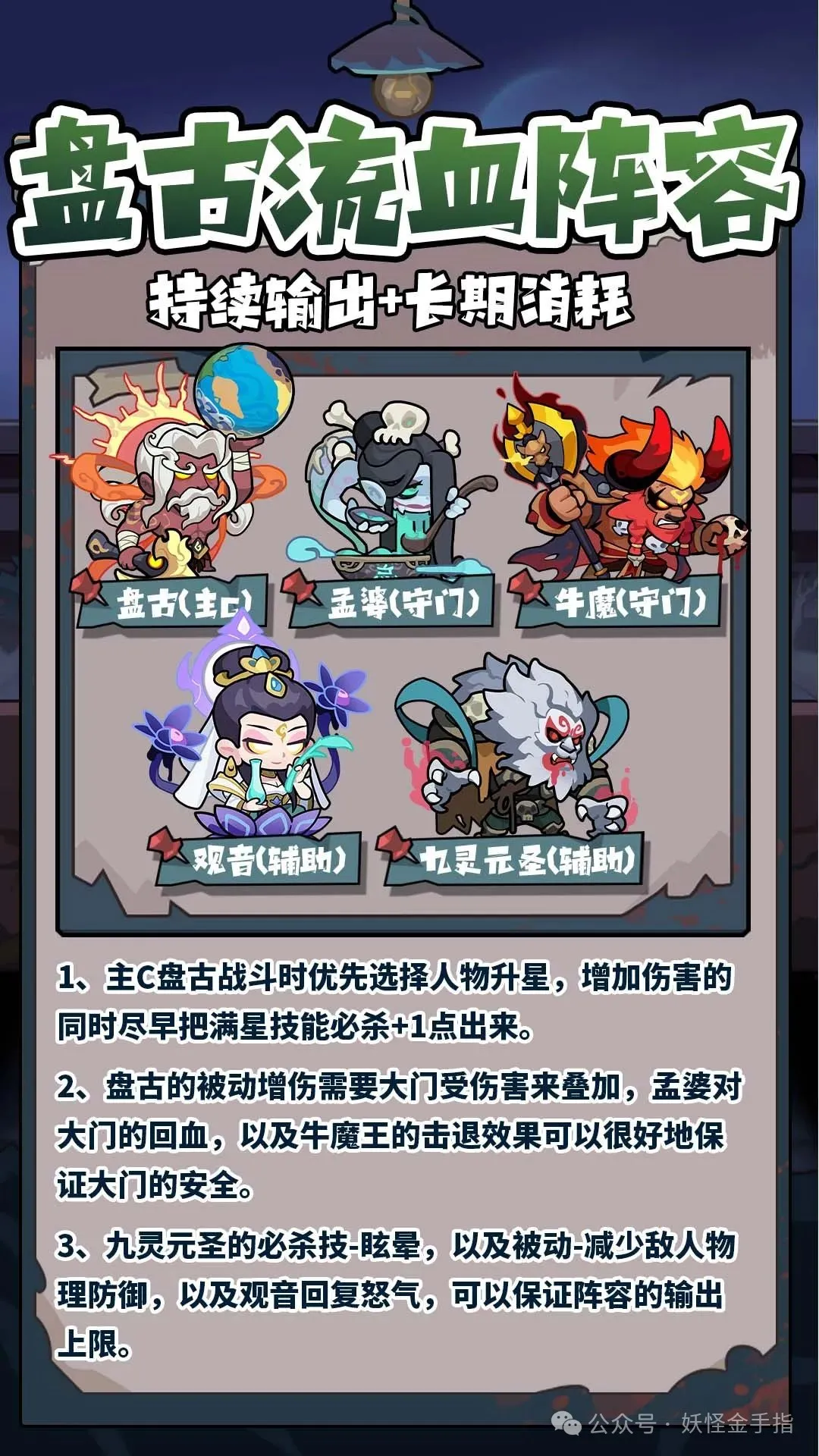 妖怪金手指流血队培养攻略详解：玩转战略组合提升战斗力！突破极限！