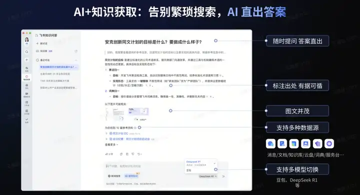 飞书知识问答，给企业如何用好 AI 打了个小样
