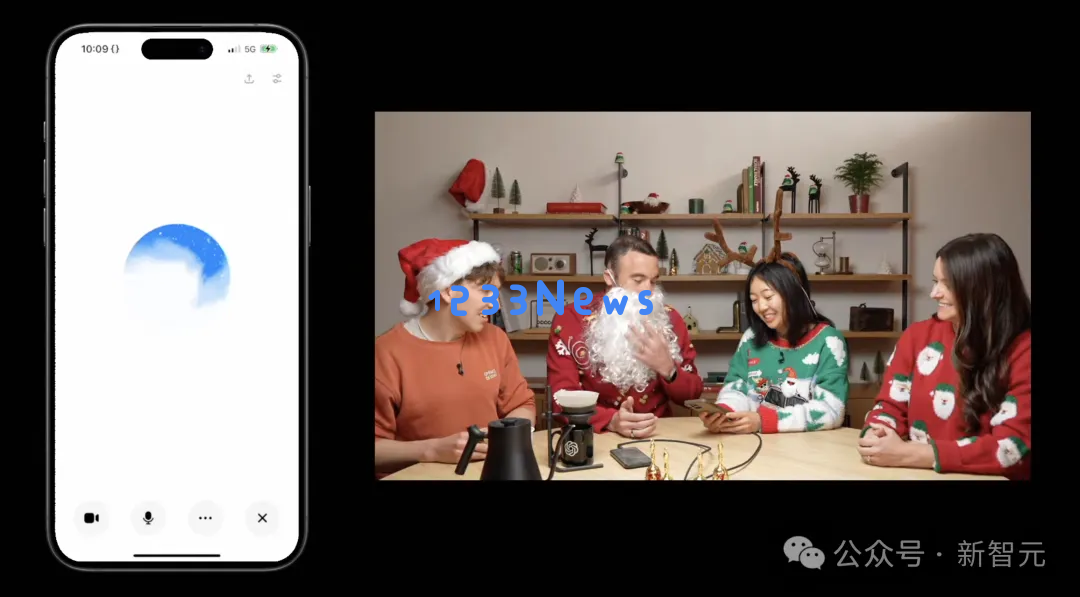 ChatGPT「睁眼」了！OpenAI版「Her」满血上线，还有圣诞限定彩蛋