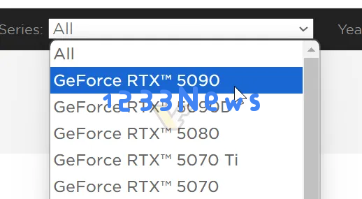 英伟达最新RTX 50系列旗舰显卡5090规格曝光，拥有32GB超大显存