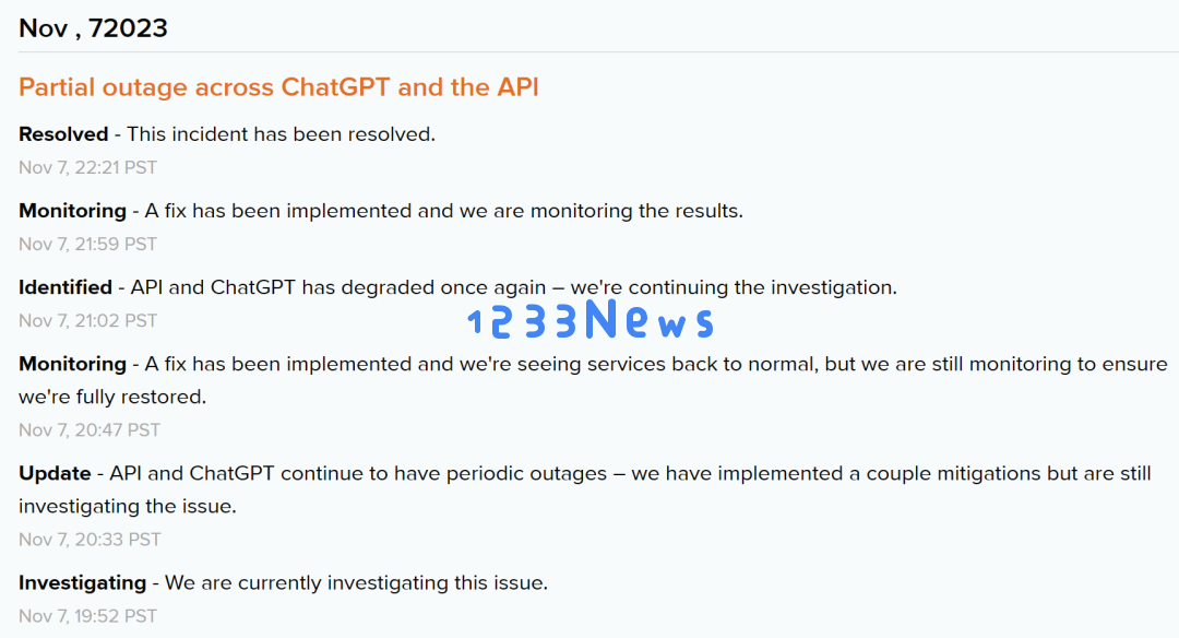 新版 ChatGPT 太火爆，导致宕机两小时？用户崩溃：“我明天 9 点 DDL，快修好啊！”