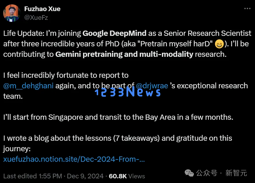 谷歌Gemini又迎强劲助力！GPA 5.0的毕业生成为DeepMind高级科学家，顶尖博士分享给科研新手的7条宝贵建议