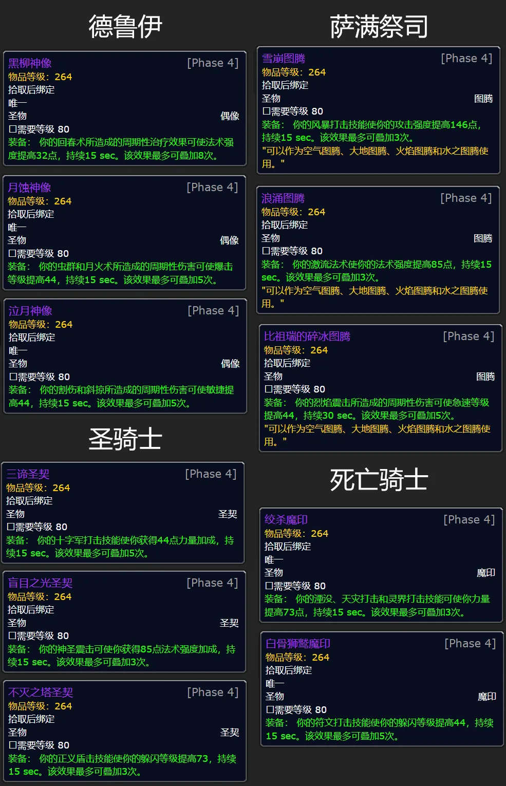魔兽世界WLK怀旧服寒冰纹章兑换装备一览：寒冰的魅力，冰封的荣耀！