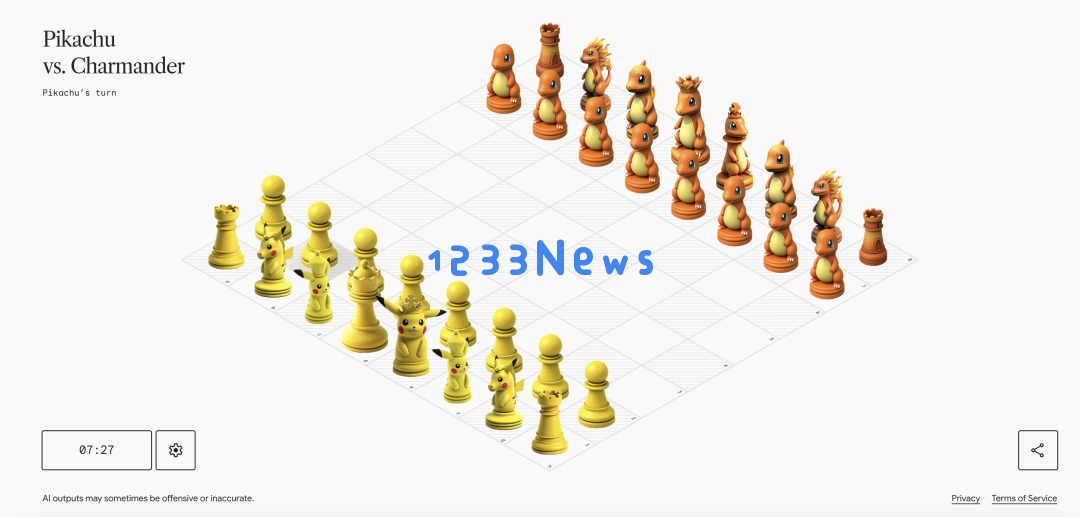 谷歌新整了个 GenChess，让万物都可变成象棋！