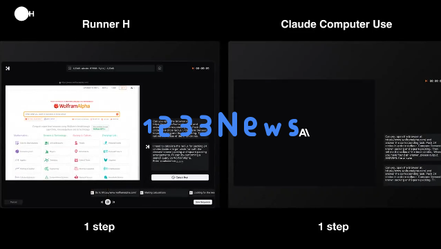 Claude傻眼了！Runner H硬刚上线，用速度告诉你啥叫未来！