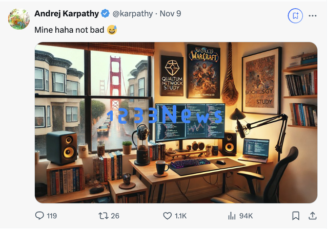 ChatGPT新颖玩法走红：用一句话描绘你的真实生活，连大神Karpathy都参与其中了