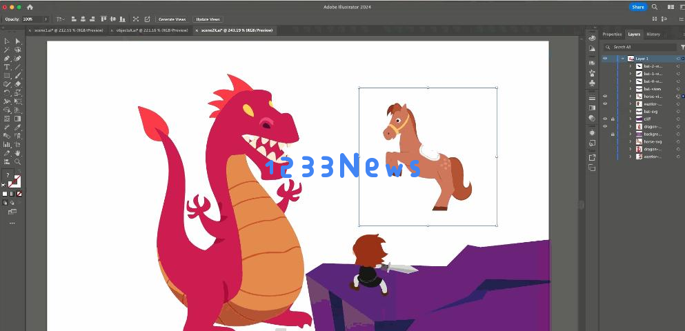 矢量图如3D般旋转，设计效率提升1000%，Adobe的野心都在这些AI黑科技里
