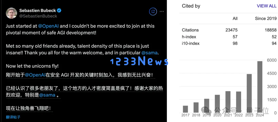 微软万引理论专家加盟OpenAI第一天感悟：这里的人才密度惊人，真是让我大开眼界