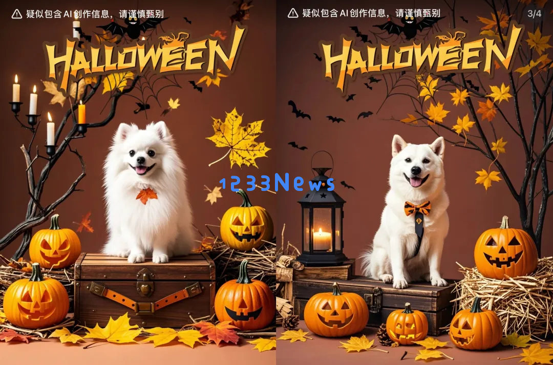 AI+万圣节的正确打开方式，今天朋友圈就这么发