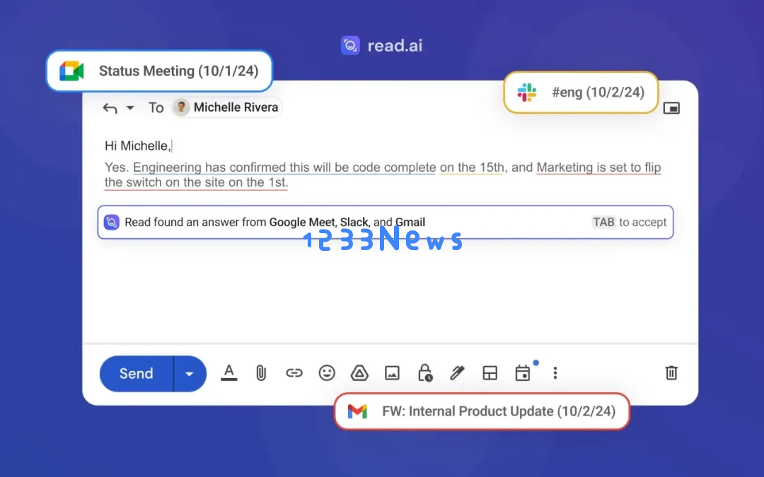 速递｜Read AI筹集5000万美元以利用其AI摘要强劲的需求