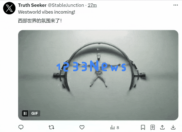 西部世界成真：仿生肌肉驱动的机器人来了，英伟达科学家站台