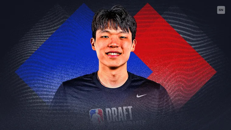2025年NBA选秀揭晓，杨瀚森成中国第三位首轮秀，开拓者以第16顺位选中他！