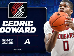 2025年NBA选秀开拓者挑选肩宽臂长的超级锋线高手塞德里克-考沃德