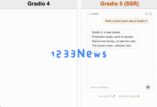 开源软件Gradio上新5大功能，几行Python代码，构建Web应用程序