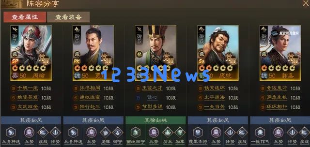 三国志战棋版PK赛季天下之智阵容推荐：掌握战局，构筑无敌阵容！
